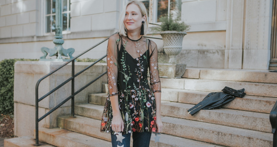 Ways to Wear a Sheer Mesh Dress : Ivy Cousin Designs